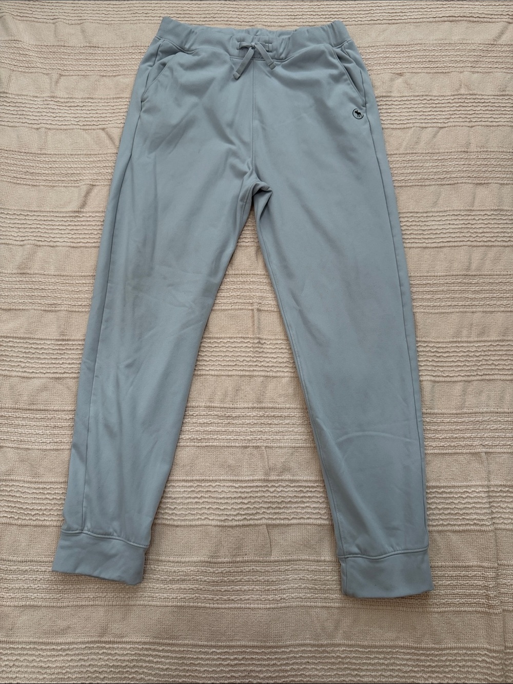abercrombie kids Light Blue Jogger Sweatpants